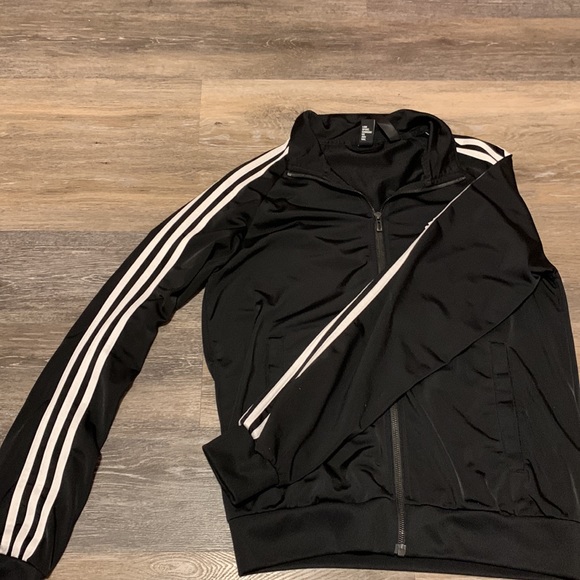 Black Adidas Zip-up - Picture 2 of 8